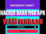 Link Download Versi Terbaru Aplikasi Hack Akun FF Hacker Dark Vip Mod Apk V 1.2