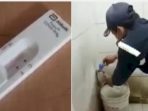 Viral di media sosial Instagram air keran dinyatakan positif covid-19 setelah dilakukan uji coba oleh seorang satpam.