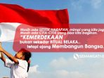 Kata kata mutiara ucapan HUT RI 76