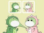 Twibbon Bucin Dino Couple Tiktok Twibbon Bucin Dino Couple Tiktok