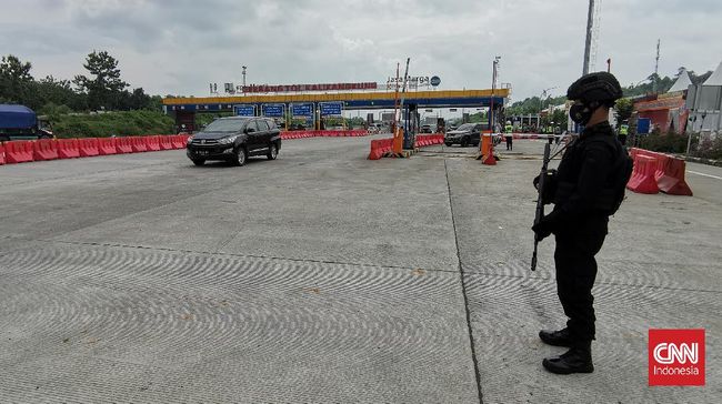 Exit tol Yang Menjadi Akses masuk ke wilayah Jawa Tengah Ditutup 16-22 Juli 2021