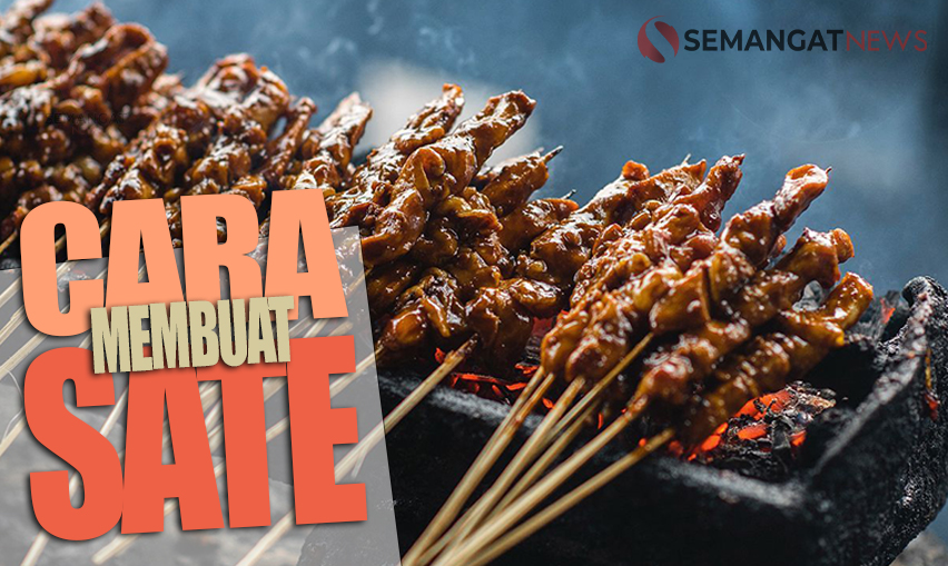 Ilustrasi Sate