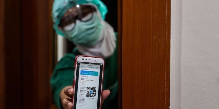 Contoh sertifikat digital vaksin Covid-19. (Foto: Dok. Net)