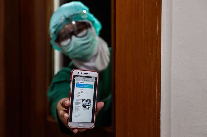 Contoh sertifikat digital vaksin Covid-19. (Foto: Dok. Net)