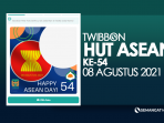 Twibbon HUT ASEAN 2021 Twibbon HUT ASEAN 2021