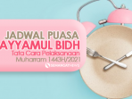 ilustrasi jadwal puasa ayyamul bidh bulan muharram 1443H-2021