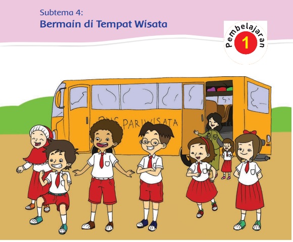 Kunci Jawaban Tema 2 Kelas 2 Halaman 170 172 173 175 176 178 179 180, Subtema 4: Bermain di Tempat Wisata, Pembelajaran 1