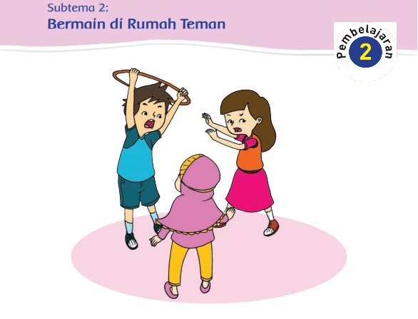 Kunci Jawaban Tema 2 Kelas 2 Halaman 63 64 65 66 67 68 69, Subtema 2: Bermain di Rumah Teman, Pembelajaran 2