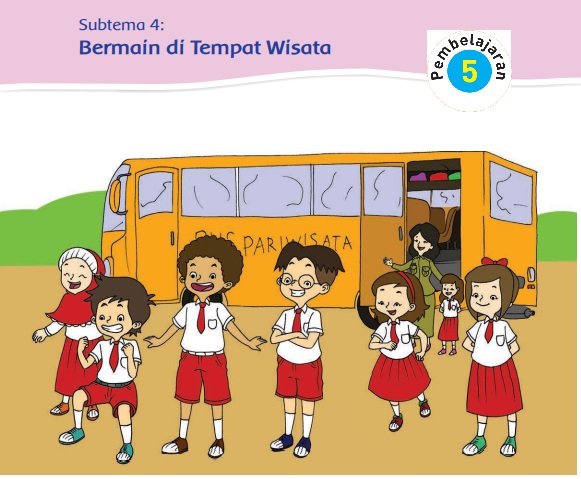 Kunci Jawaban Tema 2 Kelas 2 Halaman 212 213 214 215 216 217 218, Subtema 4: Bermain di Tempat Wisata, Pembelajaran 5