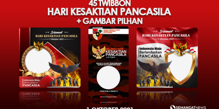 Twibbon HAri Kesaktian Pancasila 2021