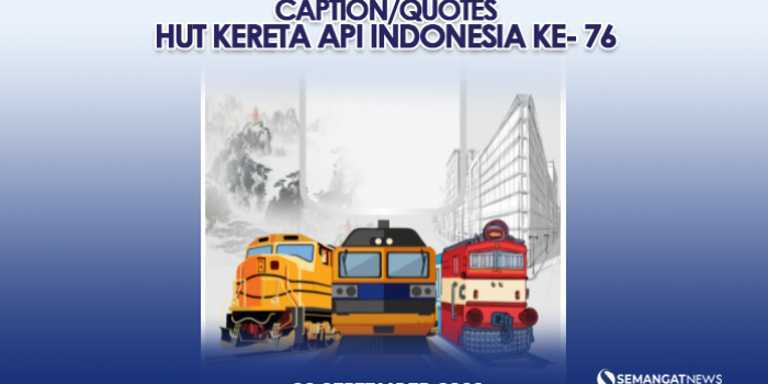 HUT KAI Kereta Api 2021