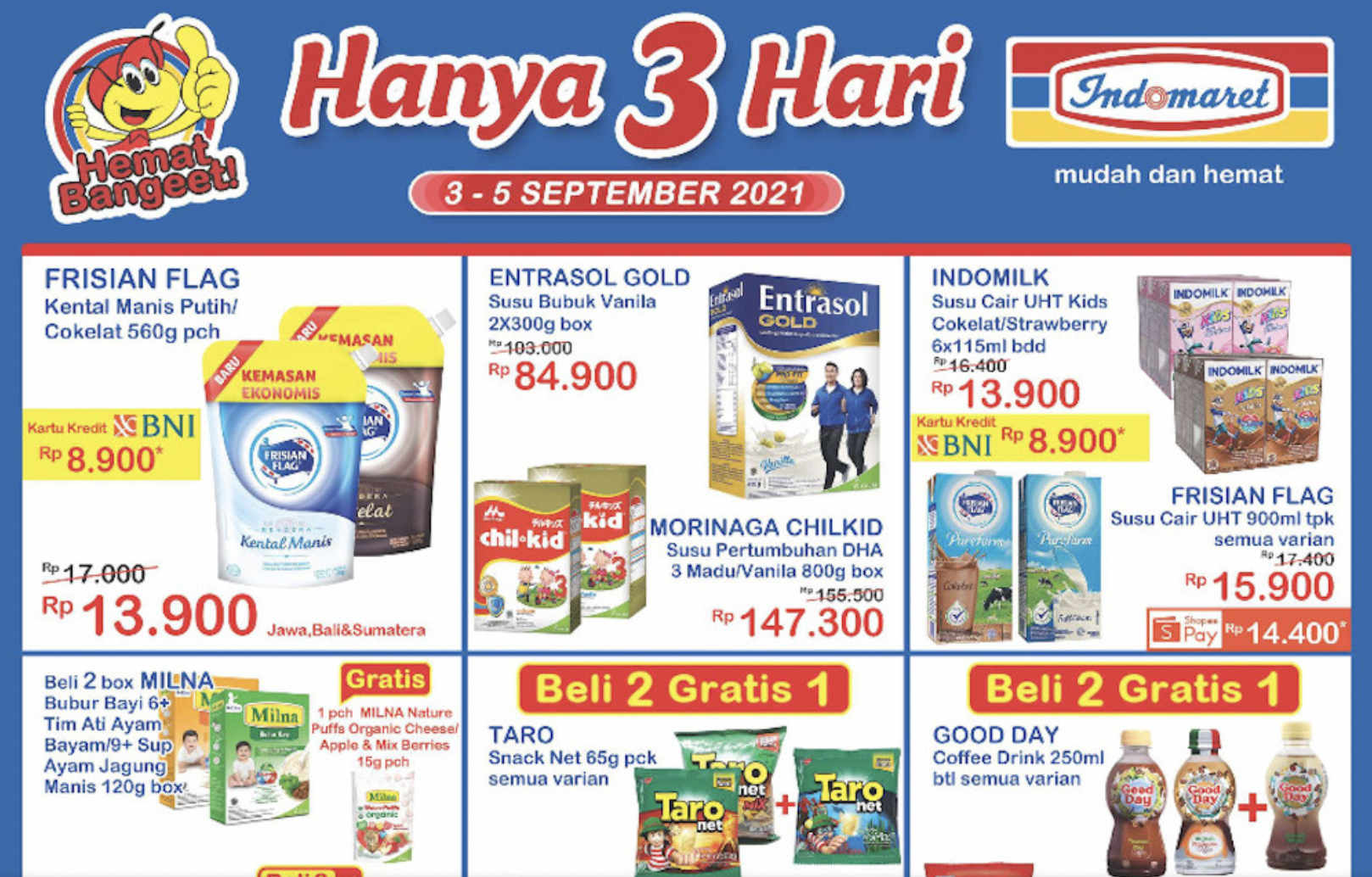 Promo JSM Indomaret Akhir Pekan 03-05 September 2021, Berikut Katalog Diskon September