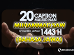 Caption, Qoute Maulid Nabi Muhammad dalam Bahasa Jawa