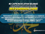 uxapan selamat Maulid Nabi