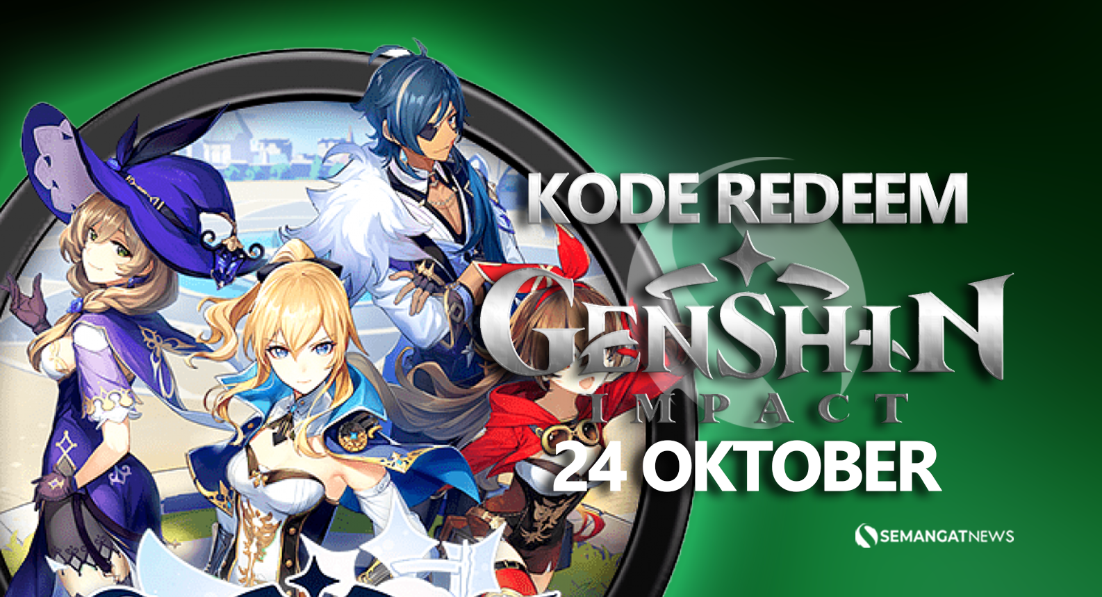 Kode Redeem Genshin Impact