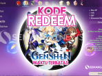 kode rdeem Genshin Impact 8 Oktober 2021