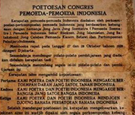 Teks asli Sumpah