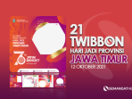 Twibbon HUT Jatim 2021