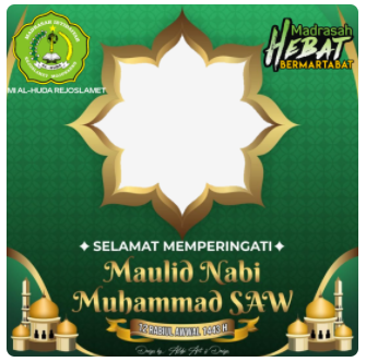 Twibbon Maulid Nabi Muhammad SAW
