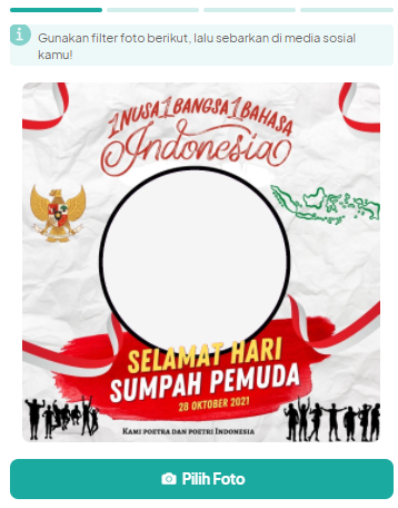 Twibbon Sumpah Pemuda