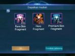 Kode Redeem ML Mobile Legends yang Belum Digunakan Hari ini Khusus Fragment, Klaim Segera!!!