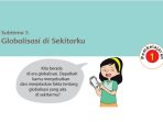Kunci Jawaban Tema 4 Kelas 6 SD Halaman 1 2 4 5 7 8, Subtema 1 Globalisasi di Sekitarku: Pembelajaran 1