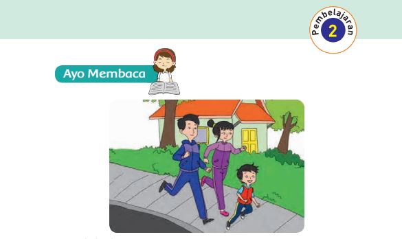 Kunci Jawaban Tema 4 Kelas 1 Halaman 53 56 57 58, Subtema 2: Kegiatan Keluargaku, Pembelajaran 2