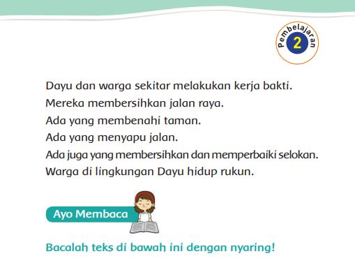 Kunci Jawaban Tema 4 Kelas 2 Halaman 166 167 169, Subtema 4: Hidup Bersih dan Sehat di Tempat Umum, Pembelajaran 2
