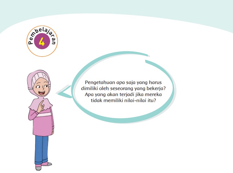 Kunci Jawaban Tema 4 Kelas 4 Halaman 29 30 31 32 33 34 35 36, Subtema 1 Jenis-jenis Pekerjaan: Pembelajaran 4