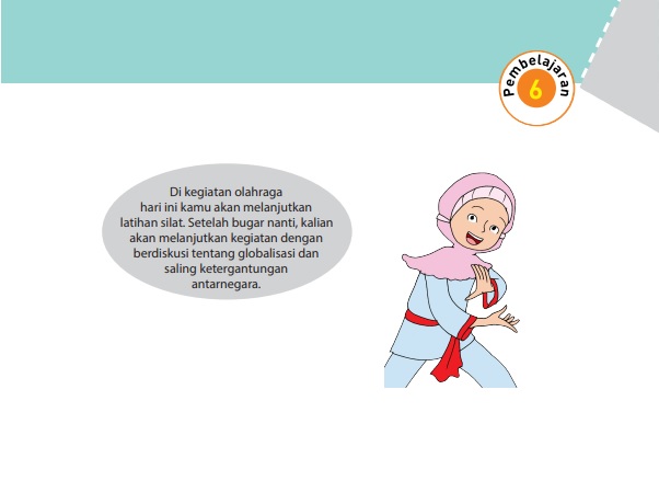 Kunci Jawaban Tema 4 Kelas 6 Halaman 46 47 48 49, Subtema 1 Globalisasi di Sekitarku: Pembelajaran 6