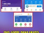 Jangan Diliatin Aja, Aplikasi Penghasil Saldo Dana, Gopay, Ovo, Secara Gratis, Klik-klik Jadi Duit