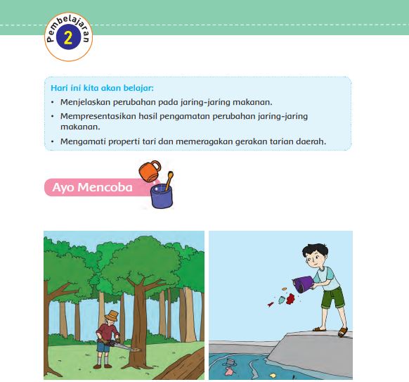 Kunci Jawaban Tema 5 Kelas 5 Halaman 108 109 110 111, Subtema 3: Keseimbangan Ekosistem, Pembelajaran 2