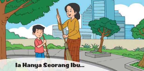 Kunci Jawaban Tema 5 Kelas 4 Halaman 146, Subtema 4: Aku Cinta Membaca, Ia Hanya Seorang Ibu