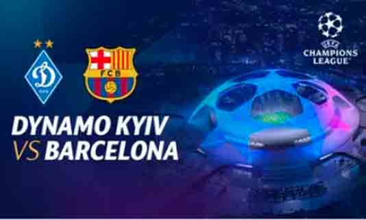 Dynamo Kyiv vs Barcelona