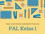Soal dan Kunci Jawaban PAS/UAS Kelas 1 PAI Soal dan Kunci Jawaban PAS/UAS Kelas 1 PAI