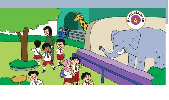 Kunci Jawaban Tema 5 Kelas 1 Halaman 123, Subtema 3: Pengalaman di Sekolah, Pembelajaran 4