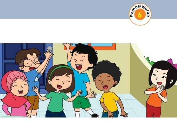 Kunci Jawaban Tema 5 Kelas 1 Halaman 90 93 98 102, Subtema 2: Pengalaman Bersama Teman, Pembelajaran 6