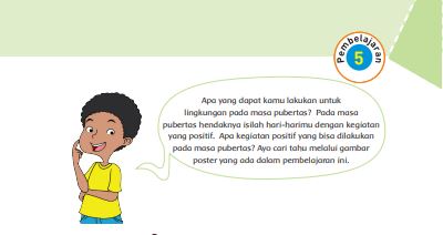 Kunci Jawaban Tema 6 Kelas 6 Halaman 29 33 34, Subtema 1 Masyarakat Peduli Lingkungan: Pembelajaran 5