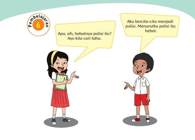 Kunci Jawaban Tema 6 Kelas 4 Halaman 108 dan 109, Subtema 2: Hebatnya Cita-Citaku, Pembelajaran 6