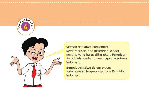 Kunci Jawaban Tema 7 Kelas 5 Halaman 112 115 117 121 122 124, Subtema 2: Peristiwa Kebangsaan Seputar Proklamasi Kemerdekaan, Pembelajaran 4