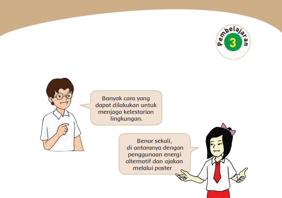 Kunci Jawaban Tema 9 Kelas 4 Halaman 120 121 124 125 126 127 128 131, Subtema 3: Pelestarian Sumber Daya Alam Indonesia, Pembelajaran 3