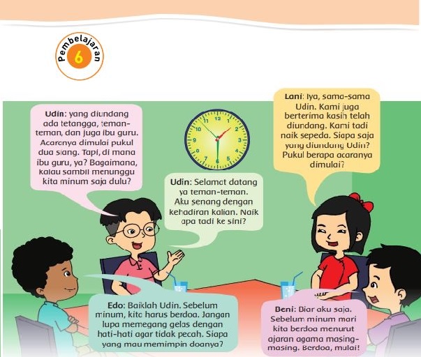 Kunci Jawaban Tema 8 Kelas 2 Halaman 44 46 47 48 49 51 52, Subtema 1 Aturan Keselamatan di Rumah: Pembelajaran 6