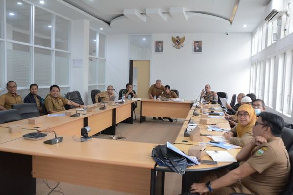 Rapat Koordinasi Monitoring dan Evaluasi Mingguan Pengendalian Inflasi