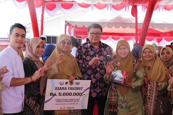 Hari Ikan Nasional (Harkannas) ke-9, di Parigi Moutong, Sulawesi Tengah