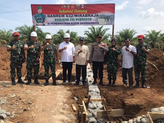 Pembangunan Markas Kodim Dharmasraya