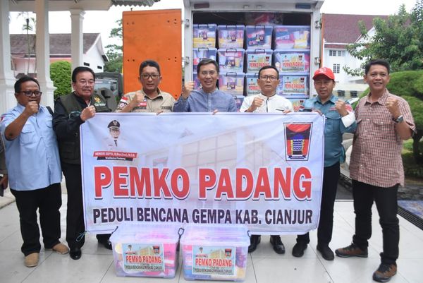 Pemko Padang Peduli Bencana Gempa Bumi Cianjur