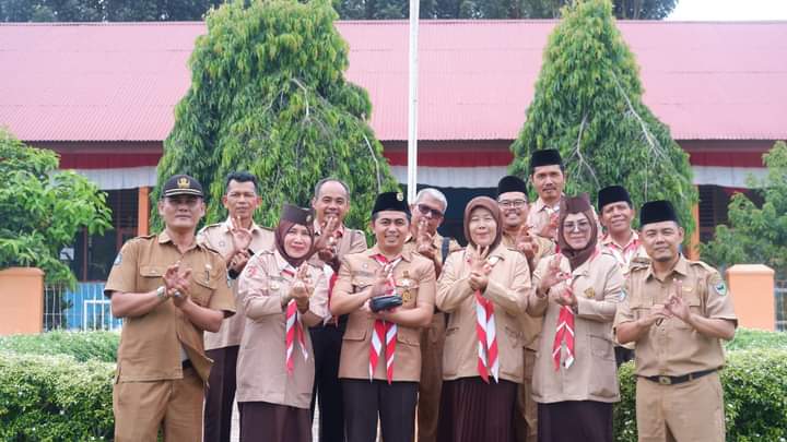 Wabub Rudi Hariansyah Buka Pelatihan KMD Pramuka SMPN 1 Pancung Soal