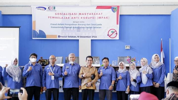 Wakil Bupati Rudi Hariyansyah Buka Sosialisasi Masyarakat Pembelajar Anti Korupsi