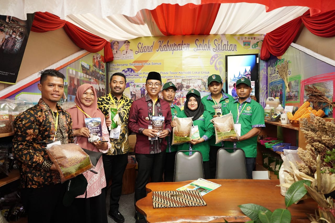 Pemkab Solok Selatan Terima Bantuan KUR Pertanian Sebesar Rp 50 Milyar dan Pengolah Hasil Pertanian.