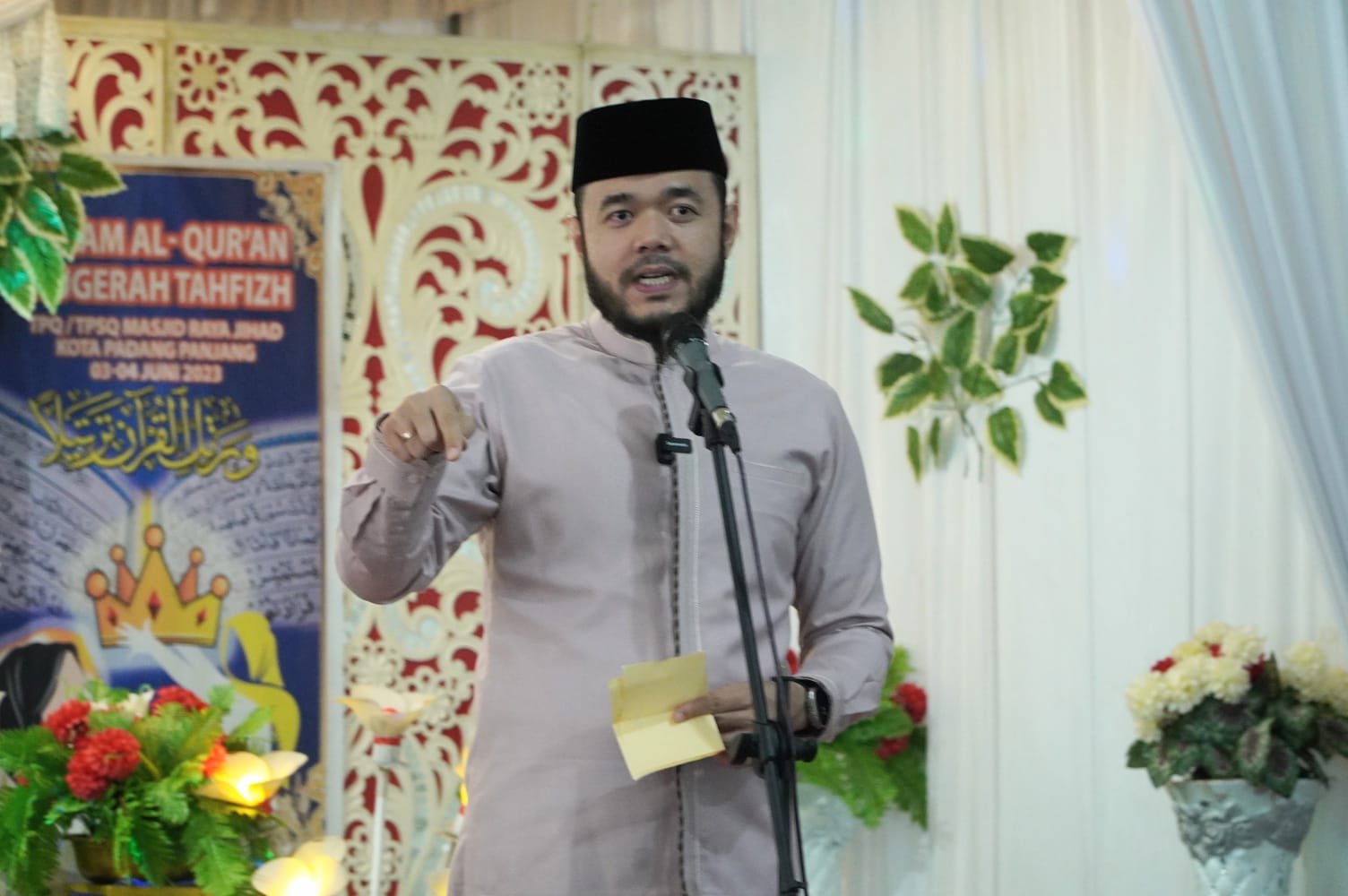 Wako Padang Panjang Fadly Amran Apresiasi TPQ Masjid Jihad Lahirkan Generasi Qur’an